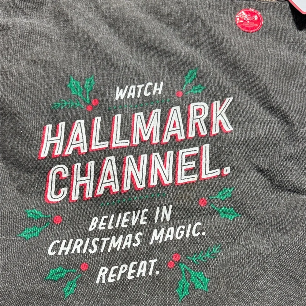 BNWT Hallmark Gray and Red Tote Bag - Picture 2 of 5